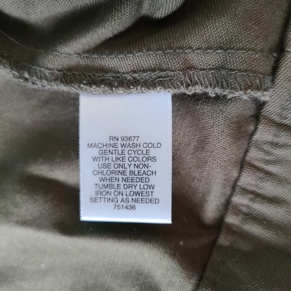 Army green Liz Claiborne jacket - Picture 2 of 4